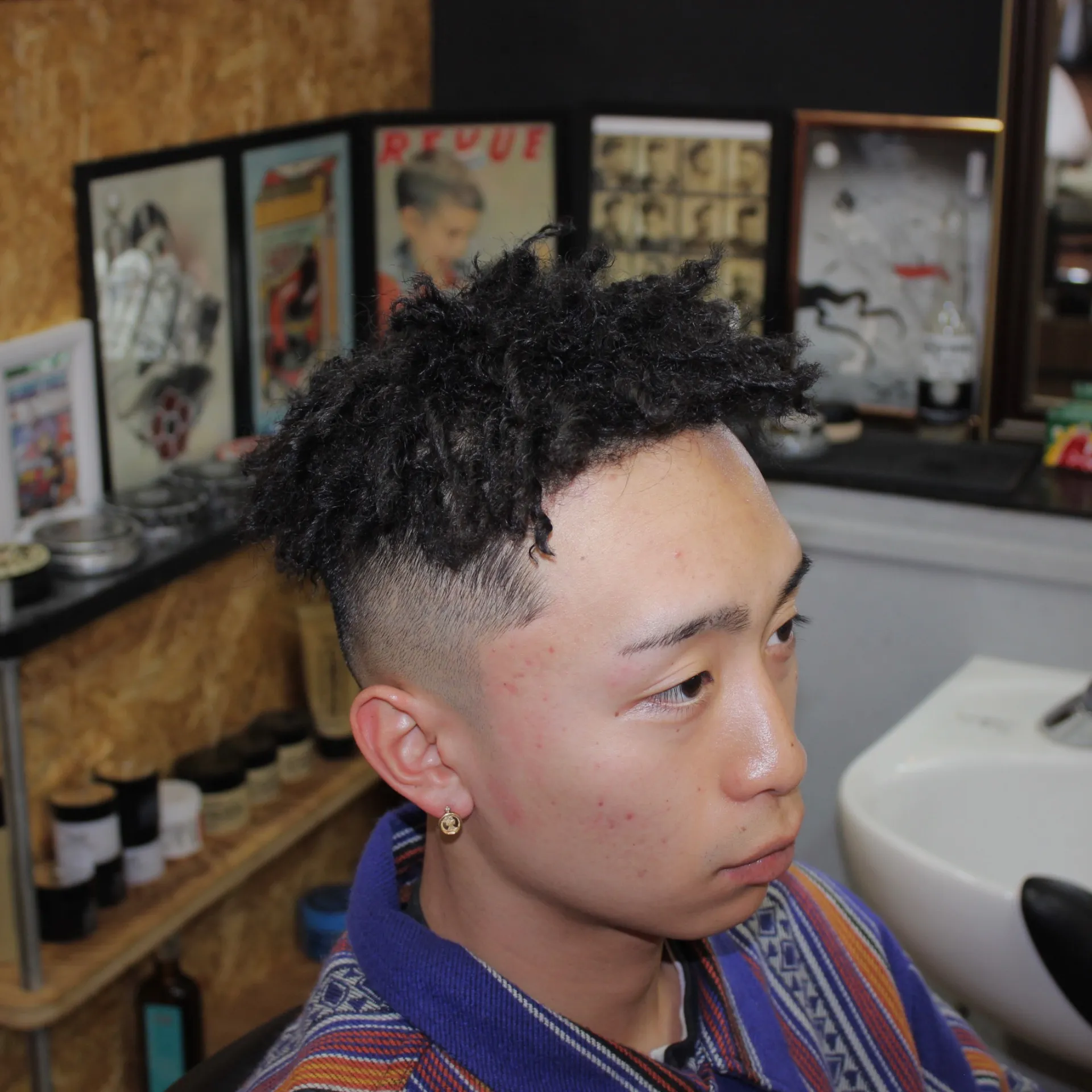 スパイキーアフロ