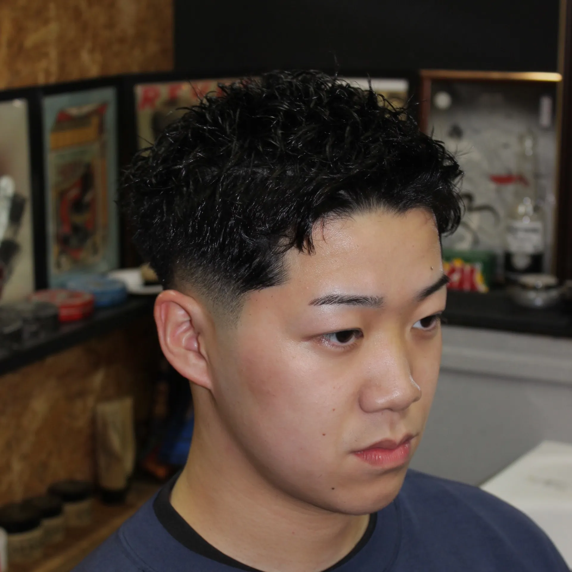スキンフェードショート