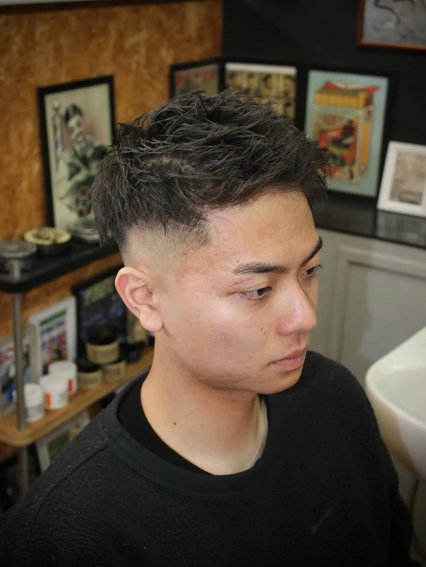 ジェットモヒカン×スキンフェード