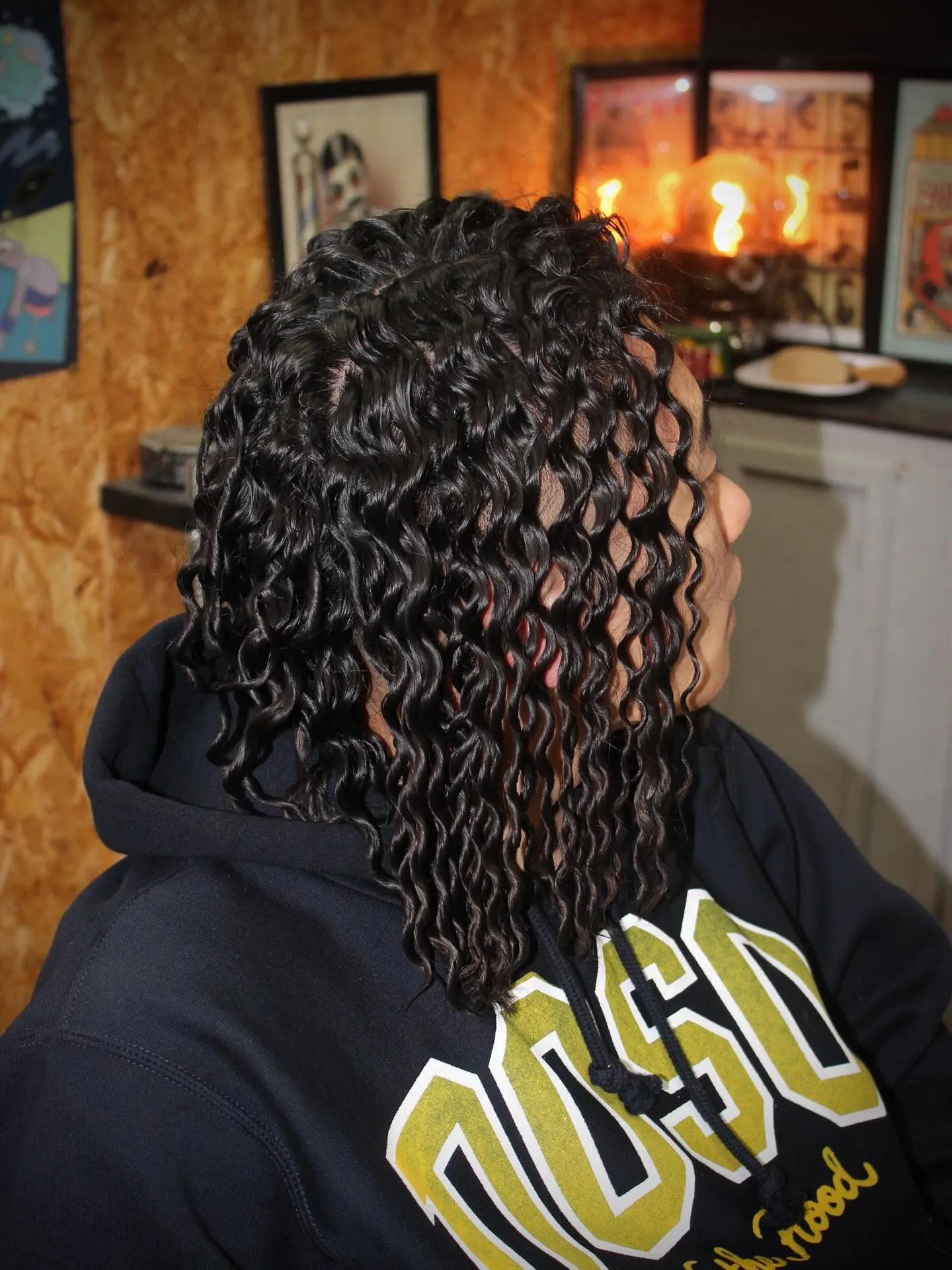 スパイラルパーマ