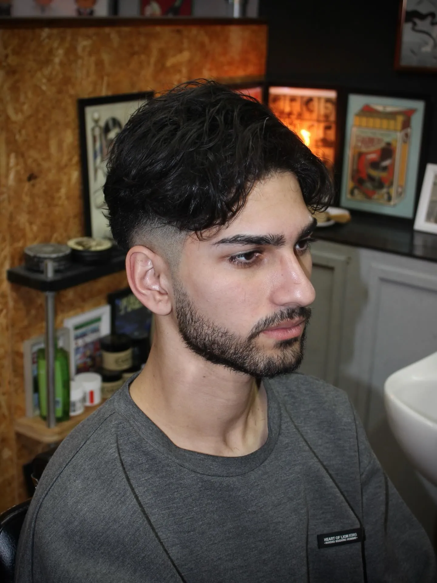 スキンフェードショート