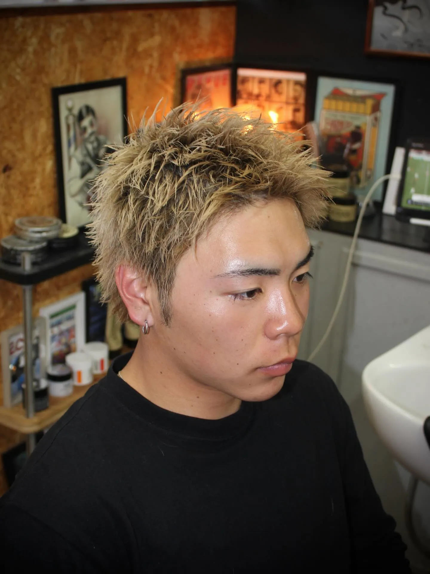 スパイキーショート